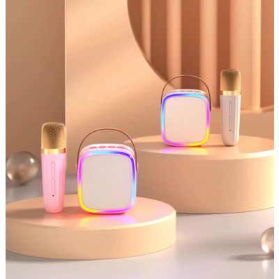 Smart Karaoke Machine With 2 Wireless Microphone