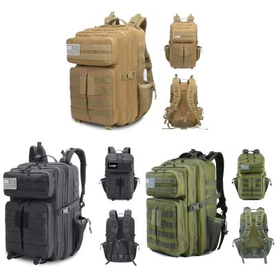 45L Military Tactical Backpack with Custom Embroidery Patch