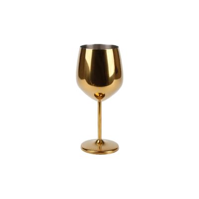 WOBO2414/  Customized Stainless Steel Goblet Wine Cup