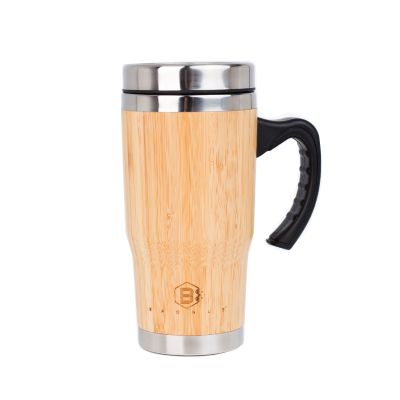 16oz Bamboo Travel Mug with Handle