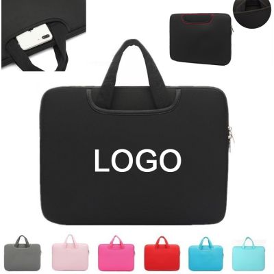 Custom Laptop Sleeve with Hidden Handles 17" Laptop