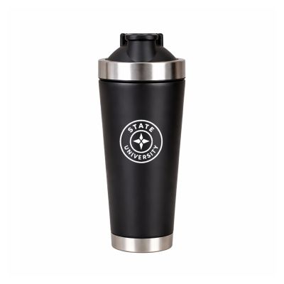 25oz Stainless Steel Vacuum-Insulated Protein Shaker Bottle