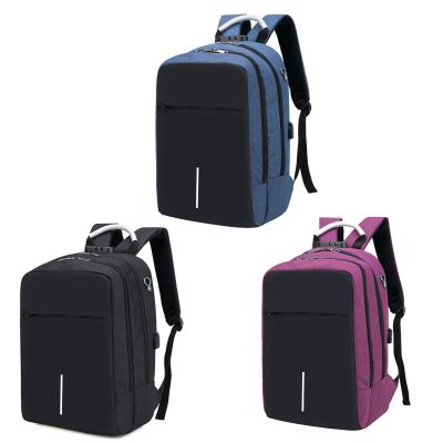 Laptop Backpack with USB Charging Port Anti-theft
