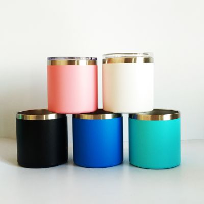 WOBO1399/ 14oz Stainless Steel Double Walled Lowball Tumbler