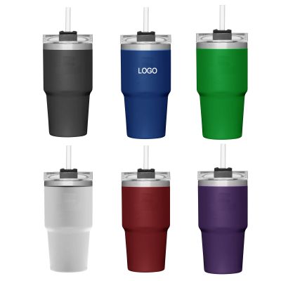 WOBO2311/20 oz travel Tumbler with Straw Lid