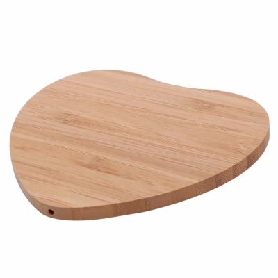 Bamboo Heart Shape Phone Wireless Charger