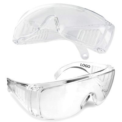 Safety Clear Glasses with Logo