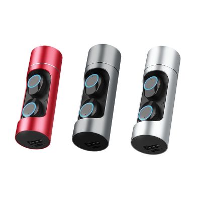 WOK01/ Fingerprint Touch Earphone with digtal display Charging case