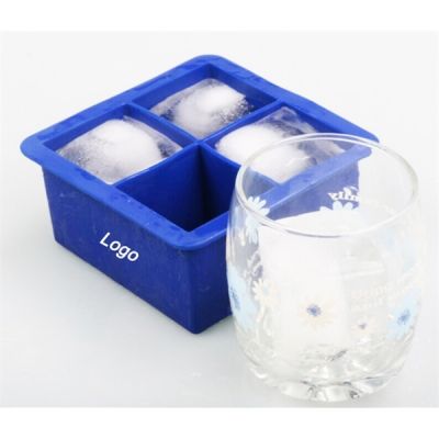 WOPO2258/ 4 Holes Large Square Ice Cube Tray