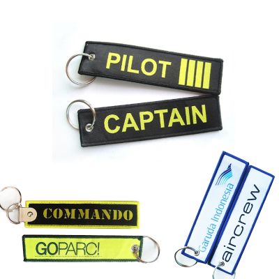 Customized Embroidered Keychain