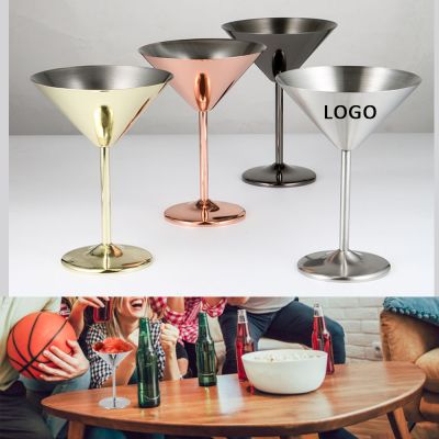 Stainless Steel Unbreakable Martini Wine Glass