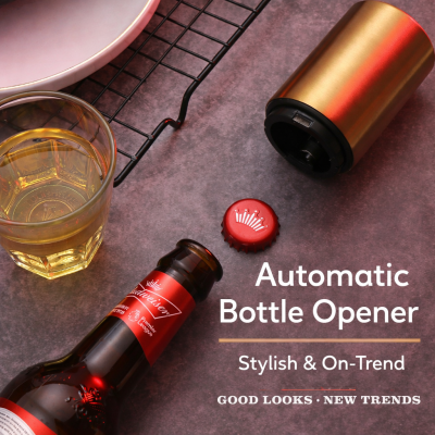 Automatic Stainless Steel Bottle Opener
